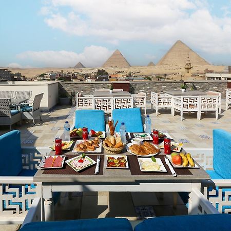 Pyramid Edge Hotel & Exclusive Pyramids View Rooftop Kafret el-Gabal 외부 사진