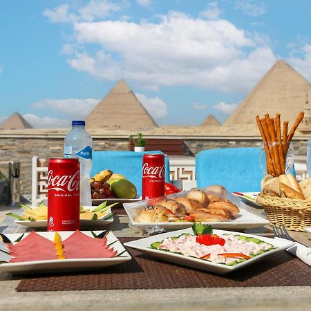 Pyramid Edge Hotel & Exclusive Pyramids View Rooftop Kafret el-Gabal 외부 사진