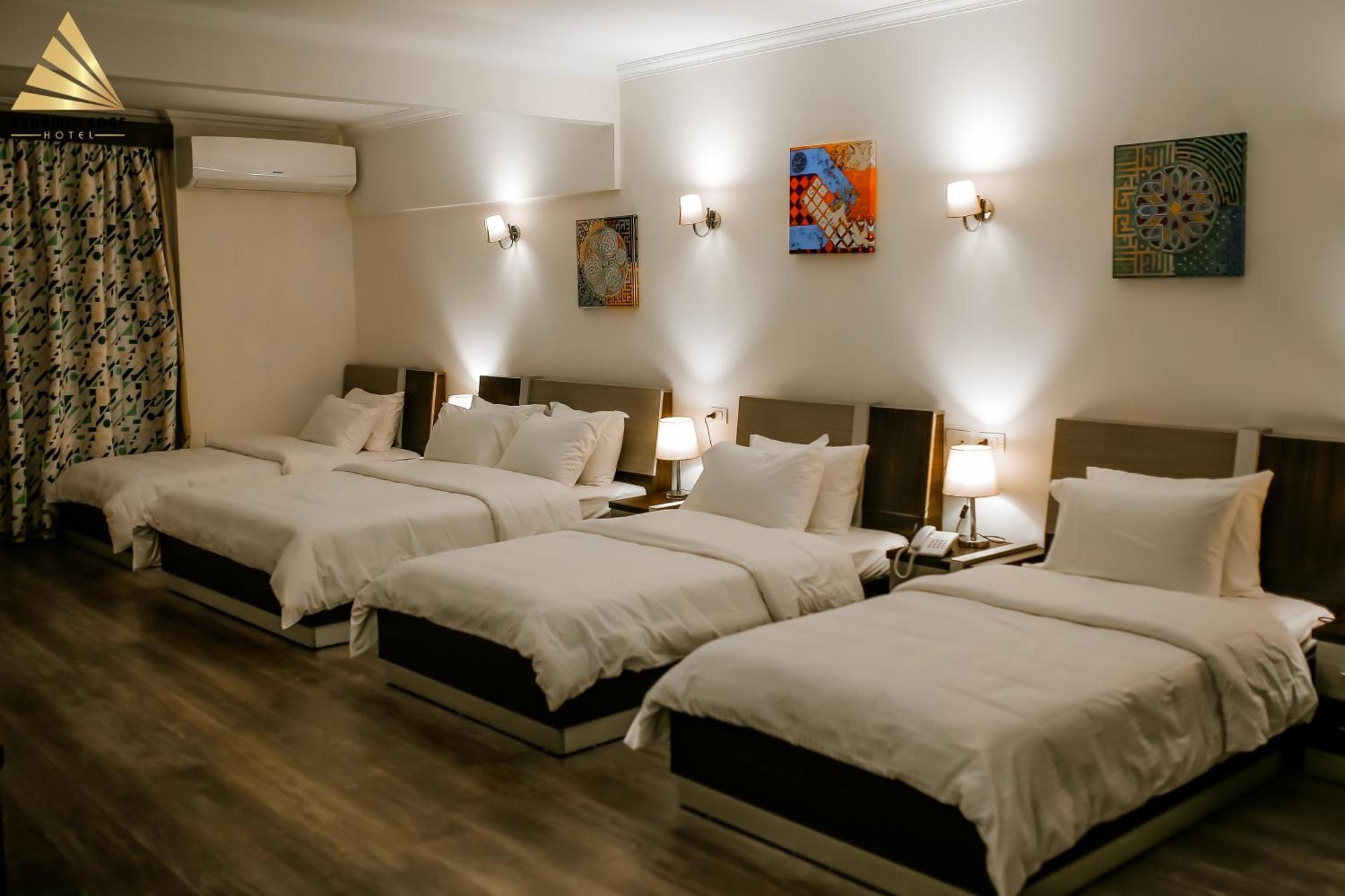 Pyramid Edge Hotel & Exclusive Pyramids View Rooftop Kafret el-Gabal 외부 사진