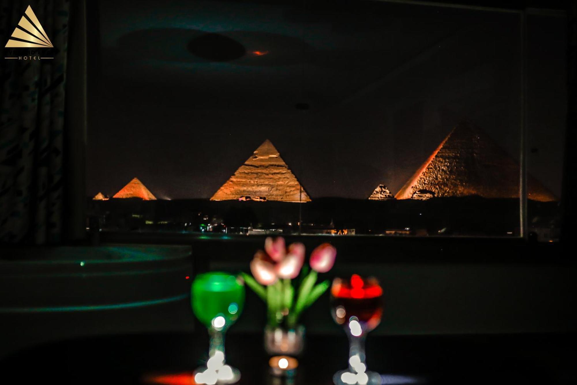 Pyramid Edge Hotel & Exclusive Pyramids View Rooftop Kafret el-Gabal 외부 사진