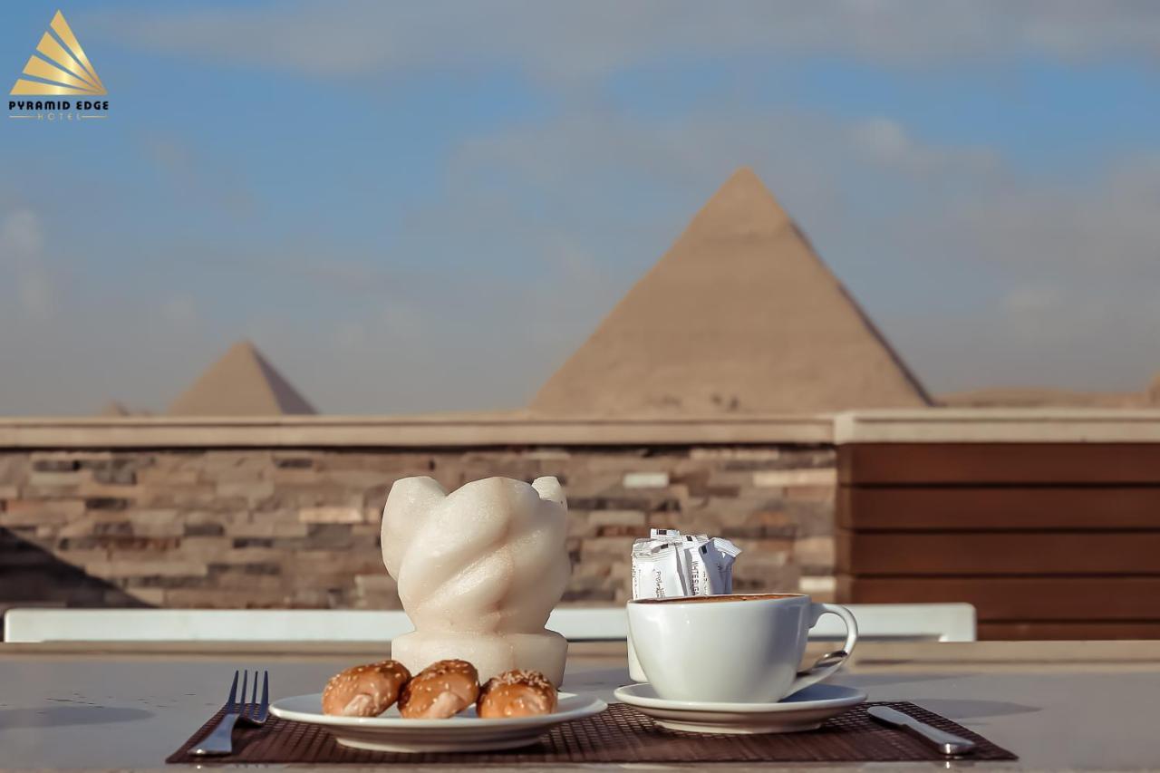 Pyramid Edge Hotel & Exclusive Pyramids View Rooftop Kafret el-Gabal 외부 사진