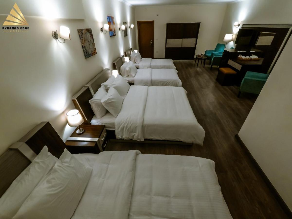 Pyramid Edge Hotel & Exclusive Pyramids View Rooftop Kafret el-Gabal 외부 사진